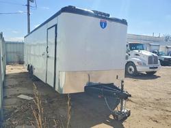 Vehiculos salvage en venta de Copart Wichita, KS: 2025 Interstate VICTCC24TA3 Enclosed Cargo Trailer