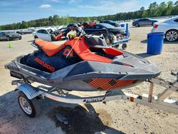Salvage boats for sale at Lumberton, NC auction: 2022 Sea Doo Spark Trixx