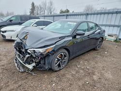 Nissan salvage cars for sale: 2025 Nissan Sentra sv