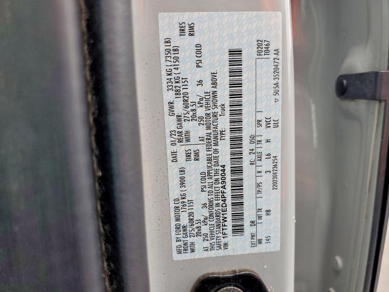2023 Ford F150 Supercrew