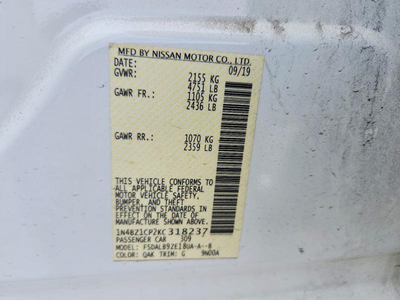 2019 Nissan Leaf s Plus