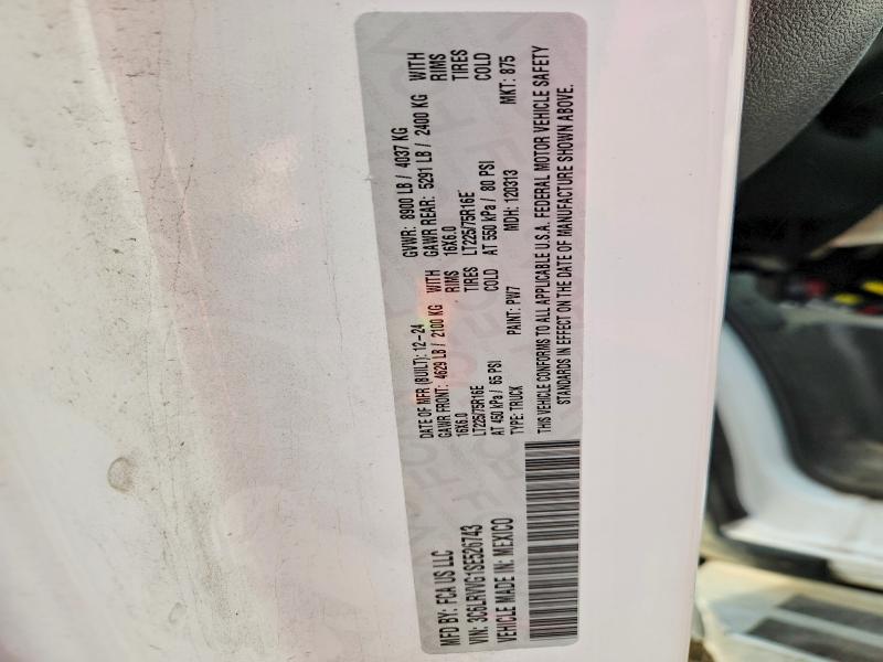 2025 Dodge Ram Promaster 2500 2500 Standard