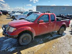 Salvage trucks for sale at Nisku, AB auction: 2015 Nissan Frontier SV V6