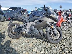Kawasaki salvage cars for sale: 2011 Kawasaki Ex650 c
