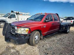 Vehiculos salvage en venta de Copart Haslet, TX: 2007 Dodge RAM 3500 Flatbed Truck