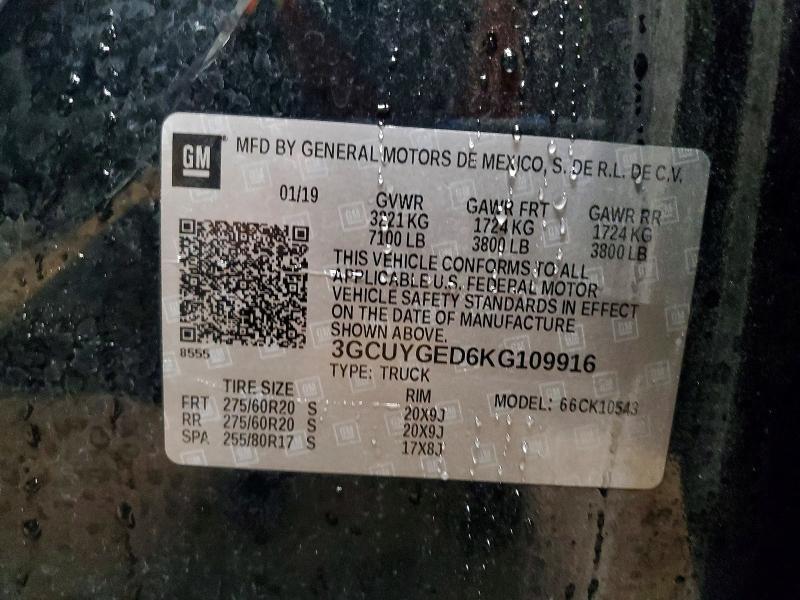 2019 Chevrolet Silverado K1500 LTZ