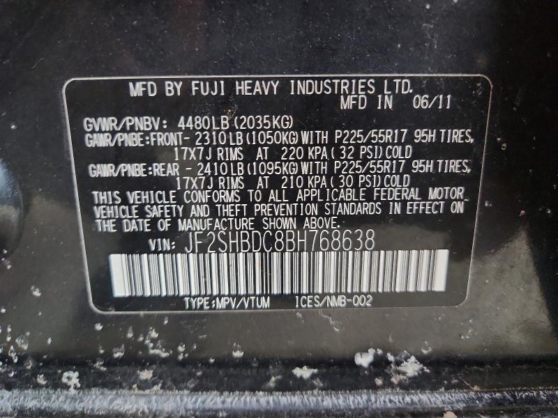 2011 Subaru Forester 2.5x Premium
