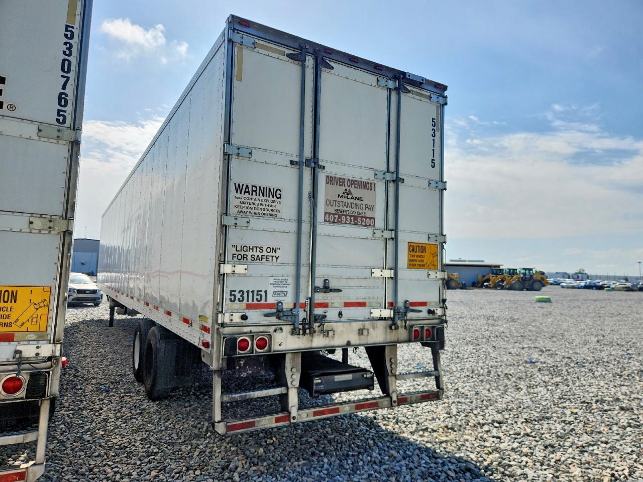 2016 Utility ITY Trailer-DRY Van Trailer