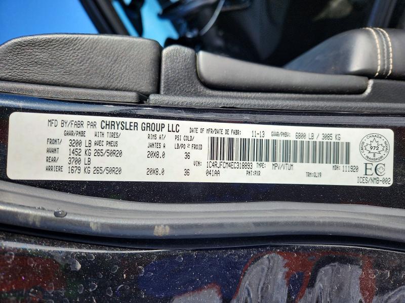 2014 Jeep Grand Cherokee Overland