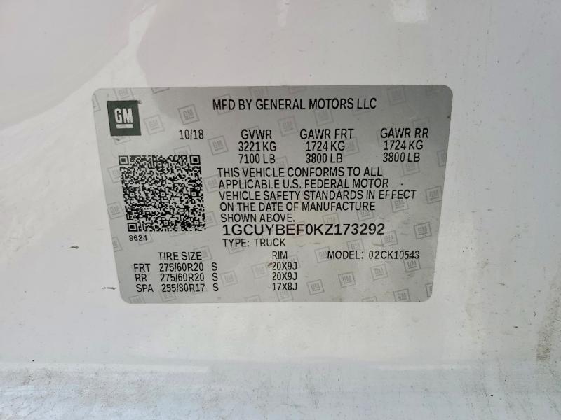 2019 Chevrolet Silverado K1500 Custom