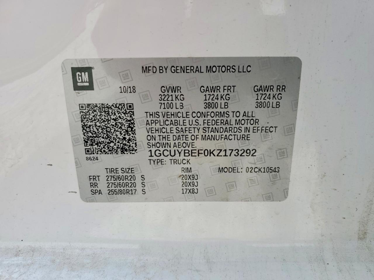 2019 Chevrolet Silverado K1500 Custom