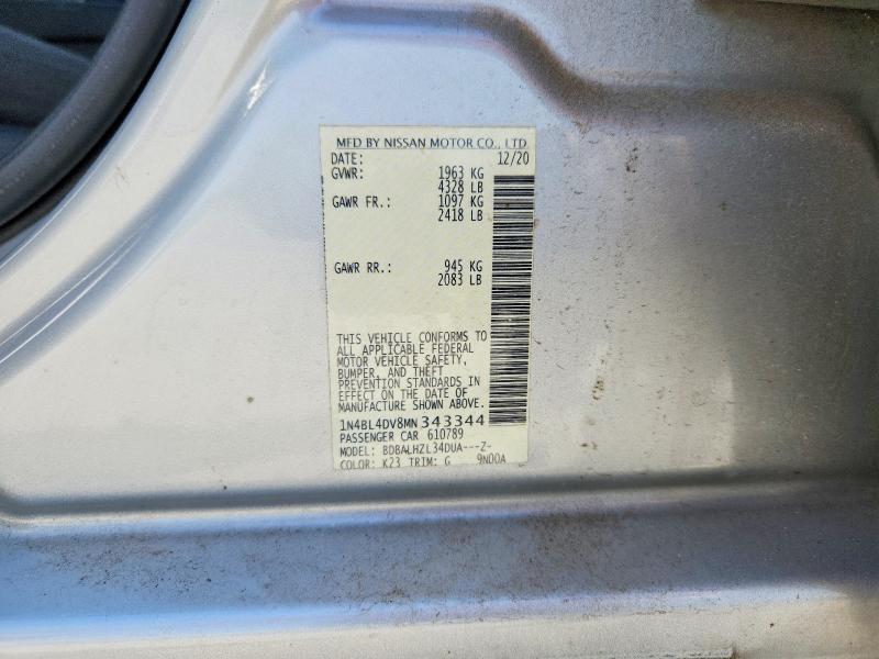 2021 Nissan Altima 2.5 sv