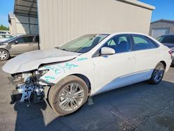 Salvage cars for sale from Copart Fresno, CA: 2016 Toyota Camry se