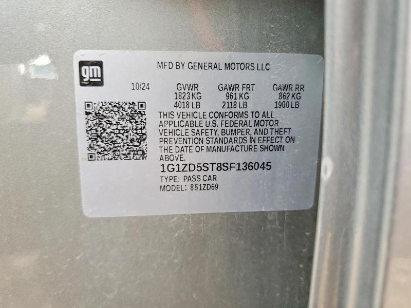 2025 Chevrolet Malibu lt