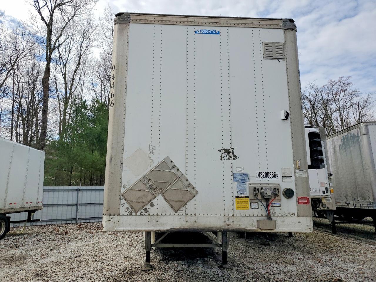 2019 Stoughton Zgpvw-535T-S-C-AR DRY Van Trailer
