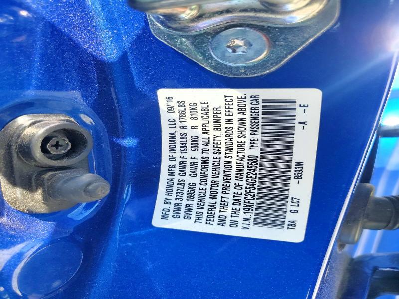 2016 Honda Civic lx