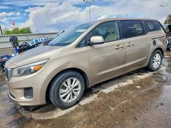 KIA salvage cars for sale: 2017 KIA Sedona lx