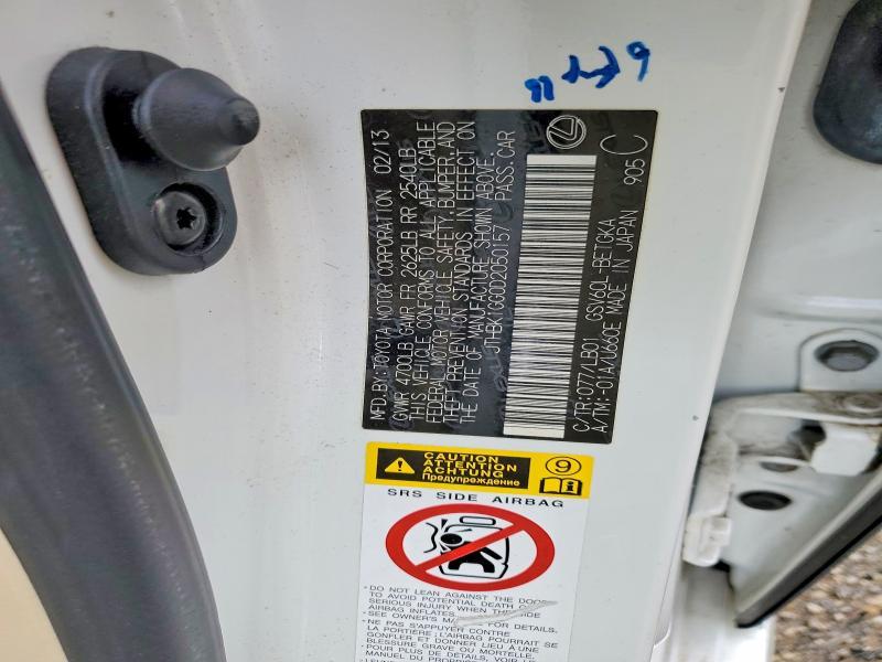 2013 Lexus Es 350 Base