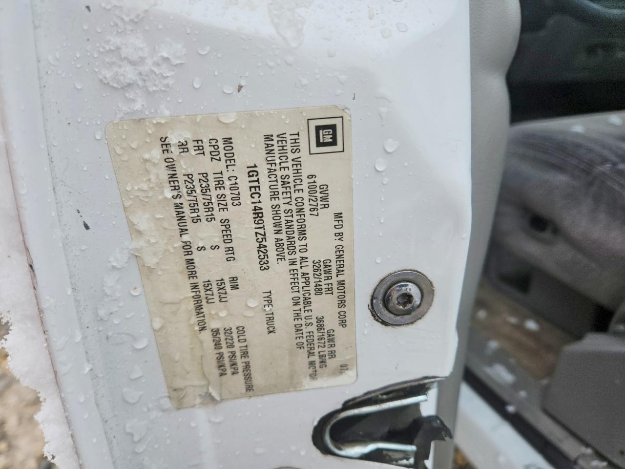 1996 GMC Sierra C1500