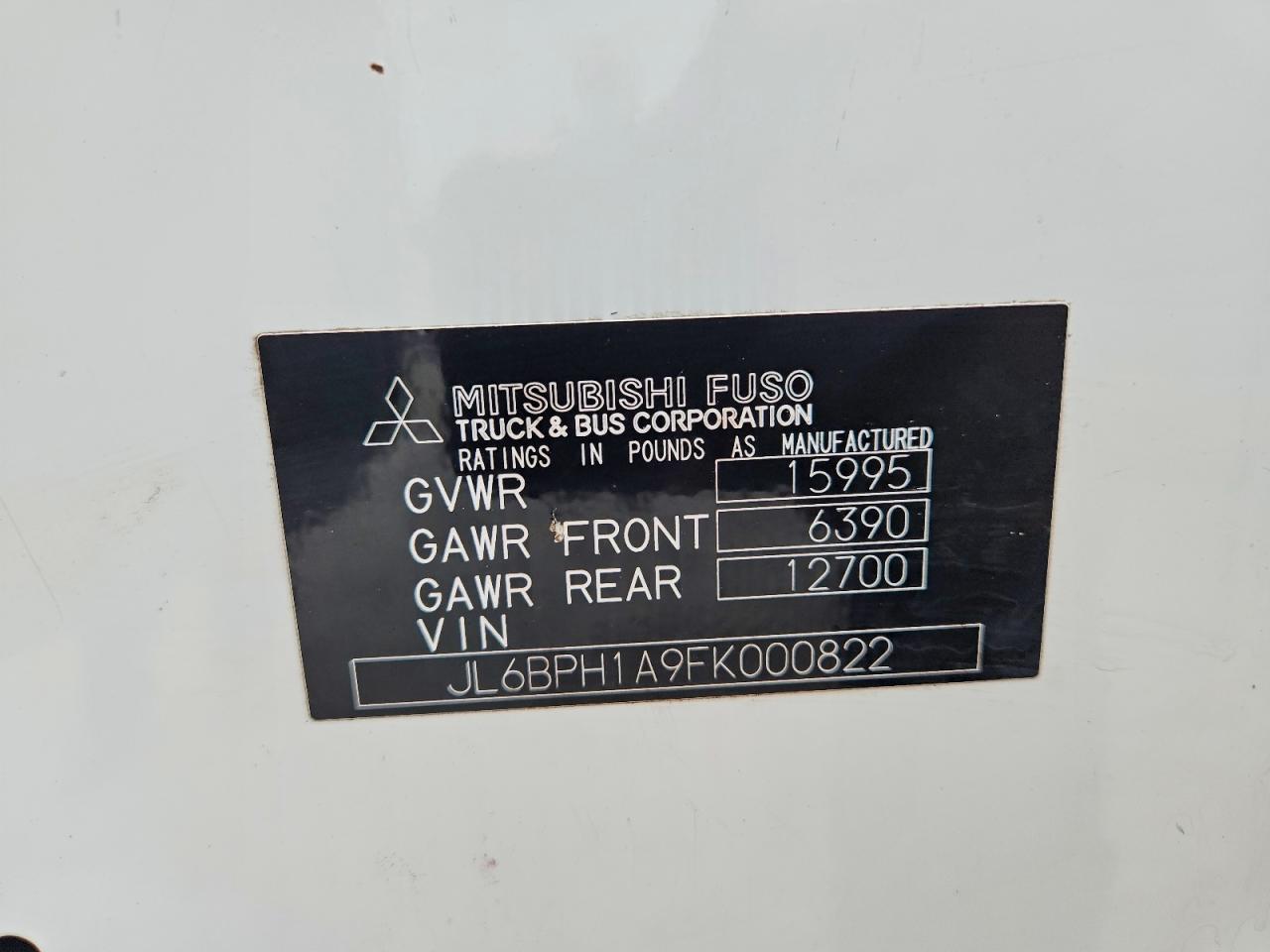 2015 Mitsuifuso 2015 Mitsubishi Truck-BOX Truck