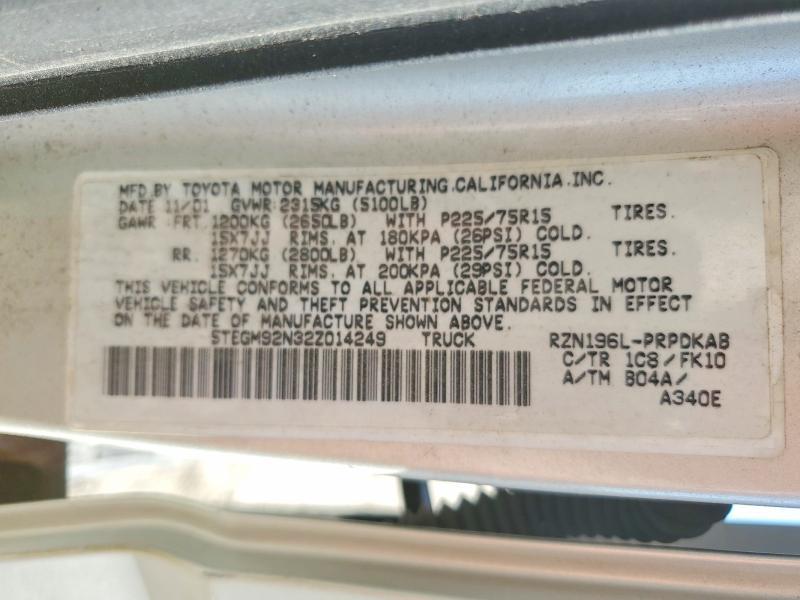 2002 Toyota Tacoma Prerunner