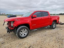Salvage trucks for sale at New Braunfels, TX auction: 2018 Chevrolet Colorado LT