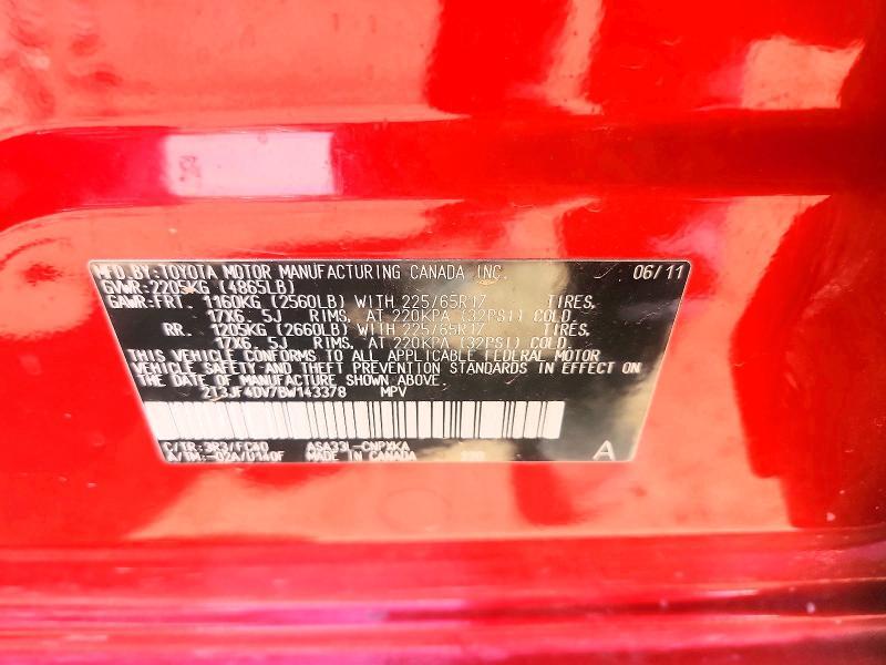 2011 Toyota Rav4 Base