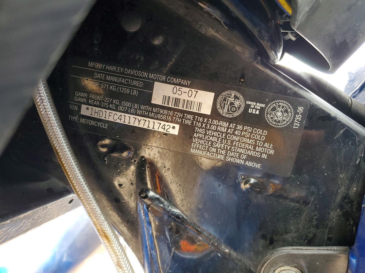 2007 Harley-Davidson Flhtcui