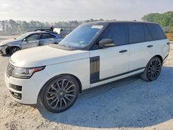 Vehiculos salvage en venta de Copart Fairburn, GA: 2017 Land Rover Range Rover Supercharged