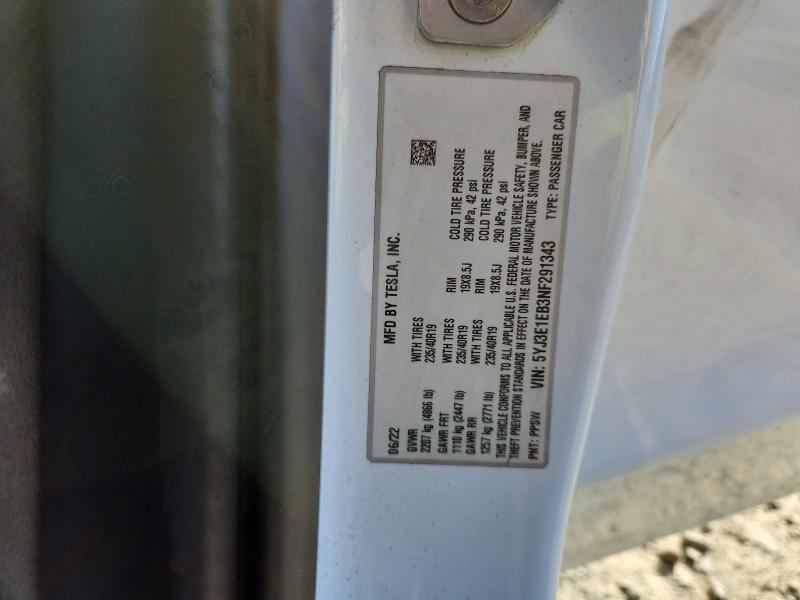 2022 Tesla Model 3