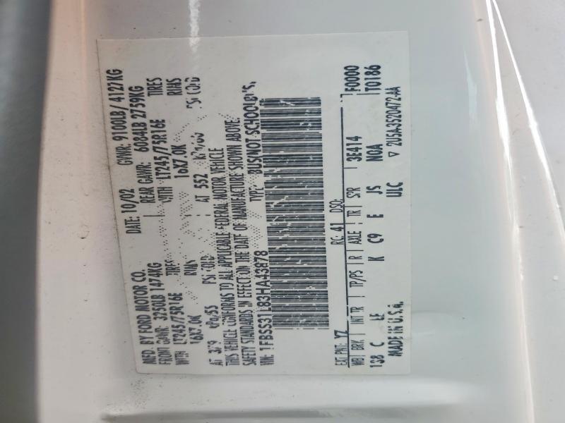 2003 Ford Econoline E350 Super Duty Wagon