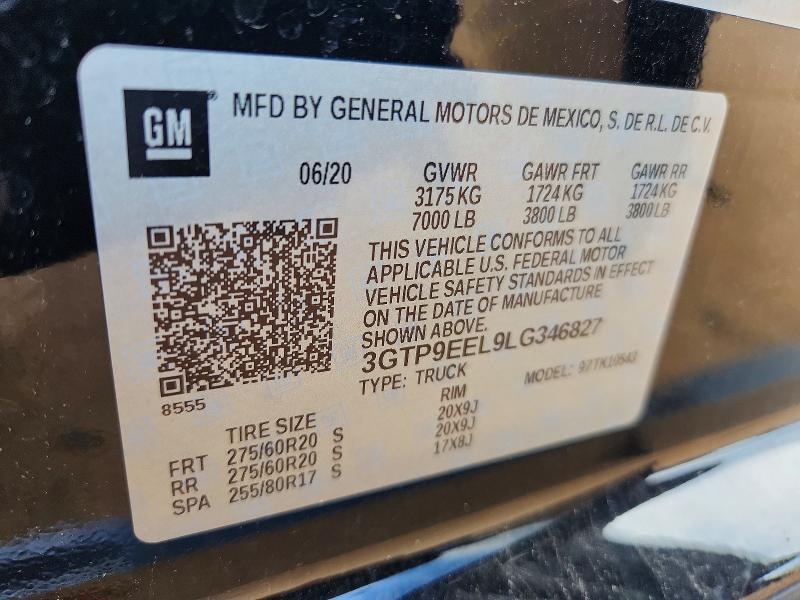 2020 GMC Sierra K1500 AT4