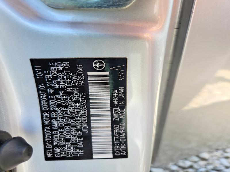 2011 Toyota Prius Three