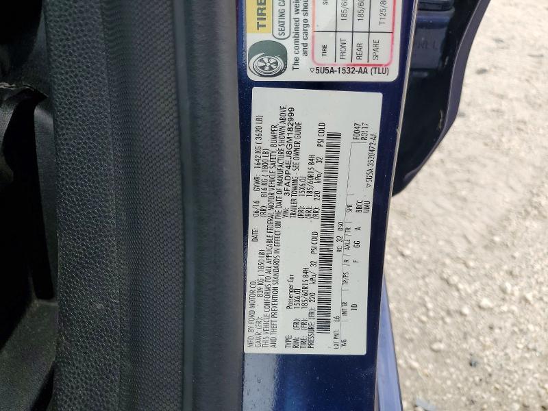 2016 Ford Fiesta se