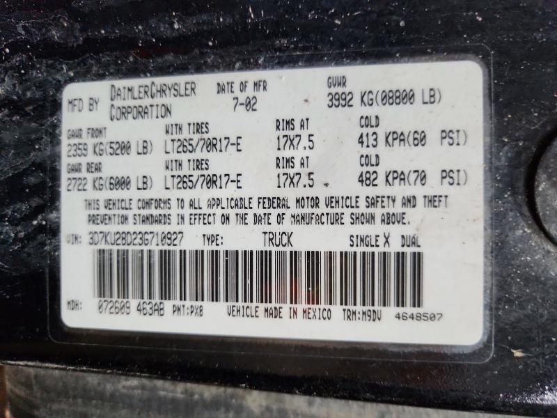 2003 Dodge RAM 2500 ST