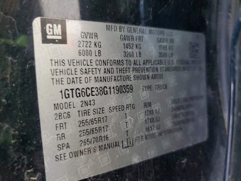2016 GMC Canyon SLE