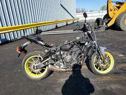 Yama salvage cars for sale: 2016 Yama FZ07