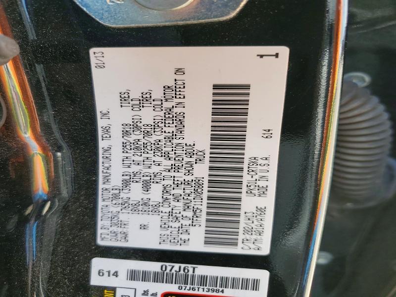 2013 Toyota Tundra Double Cab SR5