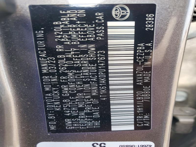 2023 Toyota Camry xse