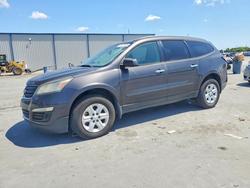 Salvage cars for sale from Copart Apopka, FL: 2014 Chevrolet Traverse ls