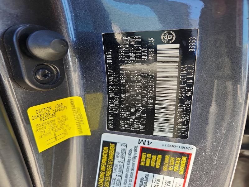 2011 Toyota Camry le