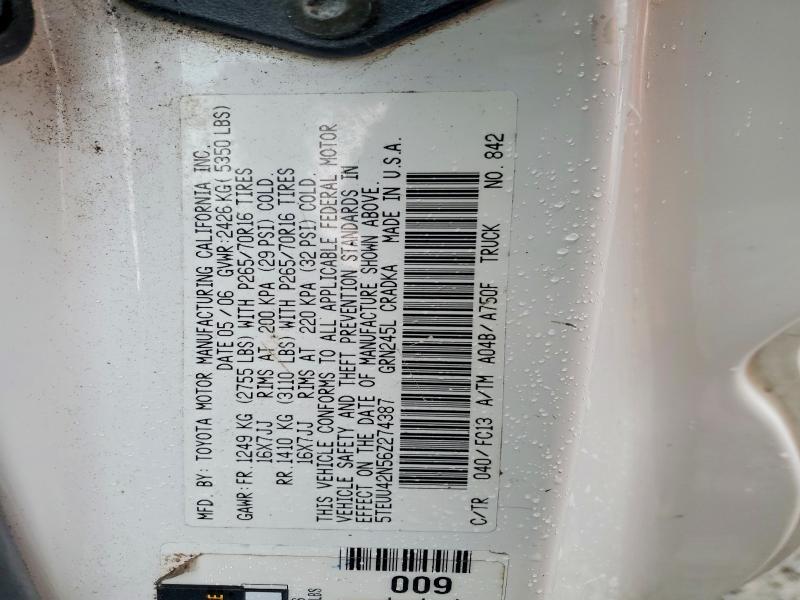 2006 Toyota Tacoma Access cab