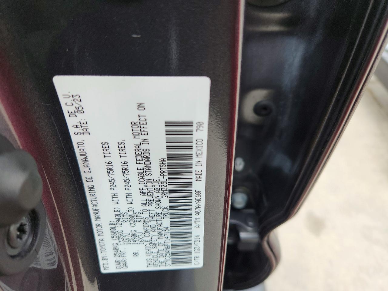 2023 Toyota Tacoma SR V6