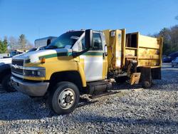 Salvage trucks for sale at West Warren, MA auction: 2007 Chevrolet C4500 Refuse Truck
