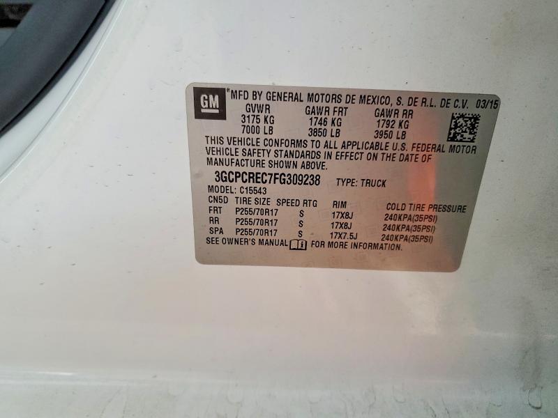 2015 Chevrolet Silverado C1500 LT