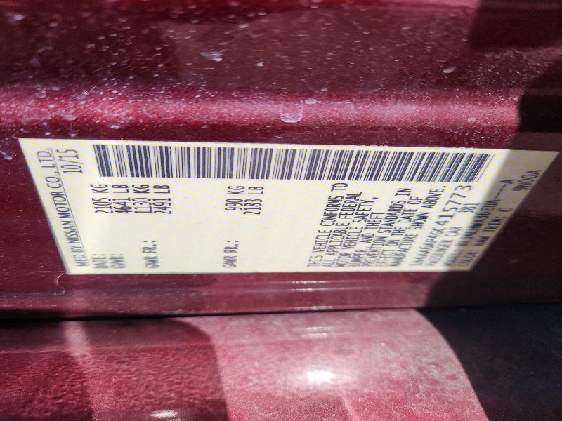 2016 Nissan Maxima Platinum