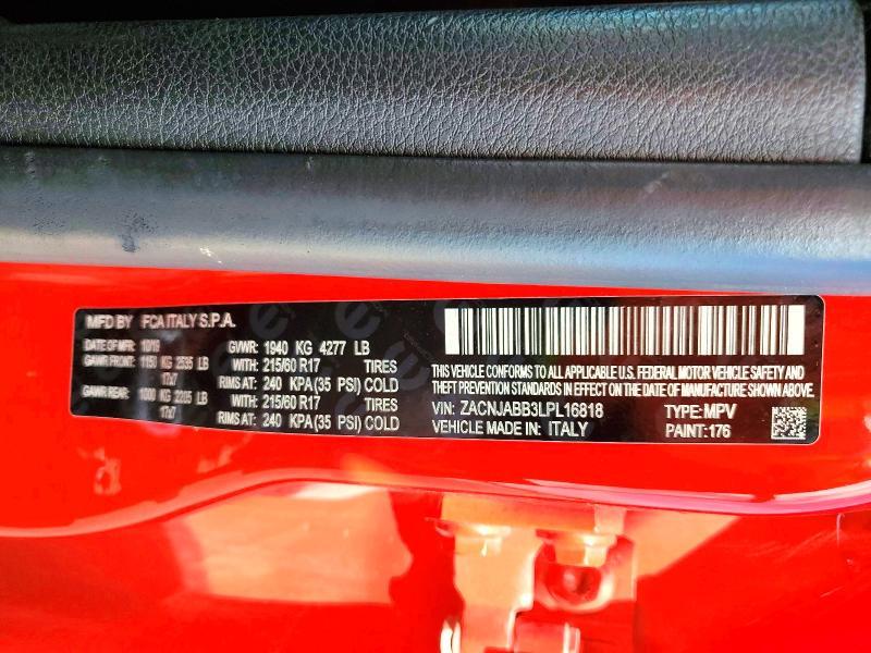 2020 Jeep Renegade Latitude