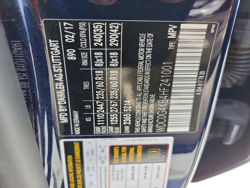 2017 Mercedes-Benz Glc 300 4matic