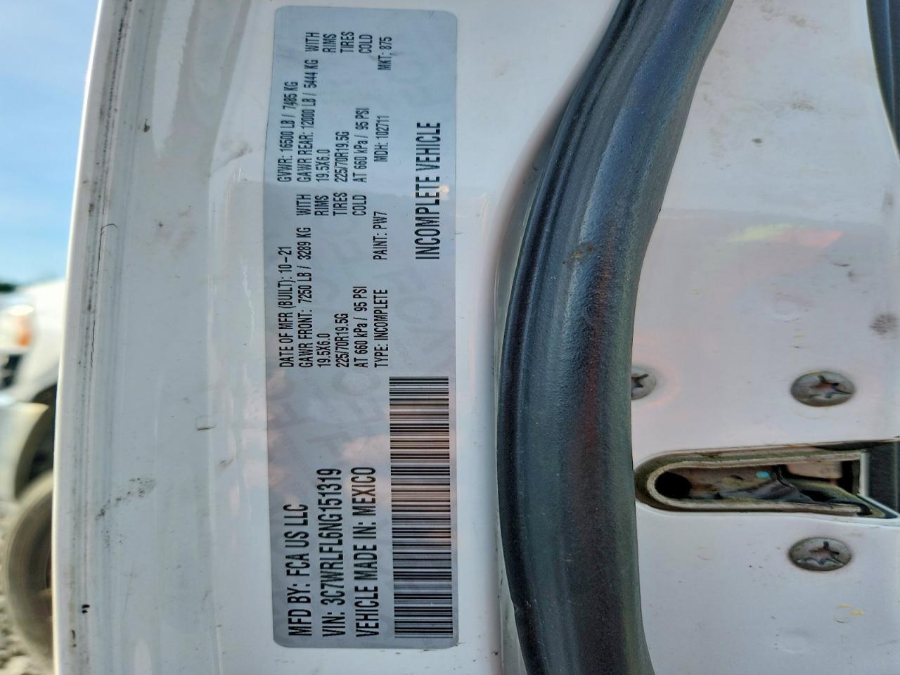 2022 Dodge RAM 4500 Truck Cab AND Chassis