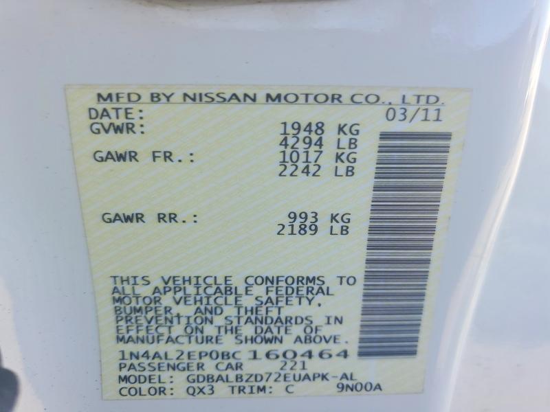 2011 Nissan Altima s